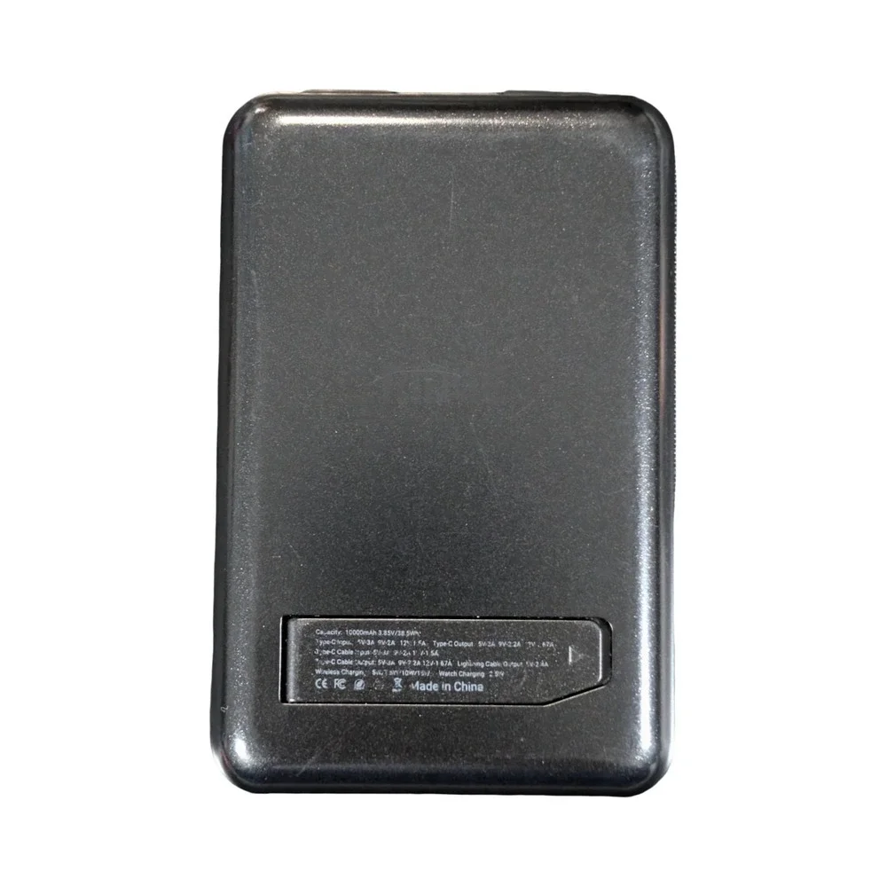 Qq4O The Ridge Wallet - MAGSAFE POWER BANK 10,000 mAh 20w 5-in-1 w/display - Blk